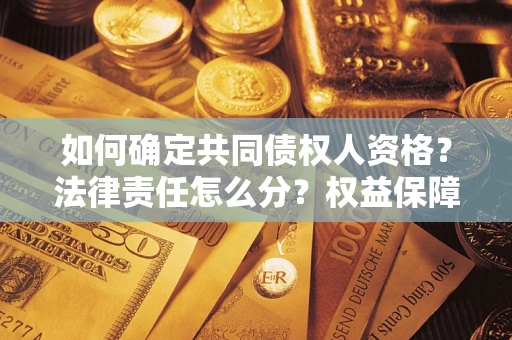 武汉如何确定共同债权人资格？法律责任怎么分？权益保障技巧揭秘！