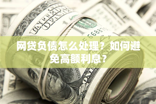 武汉网贷负债怎么处理？如何避免高额利息？