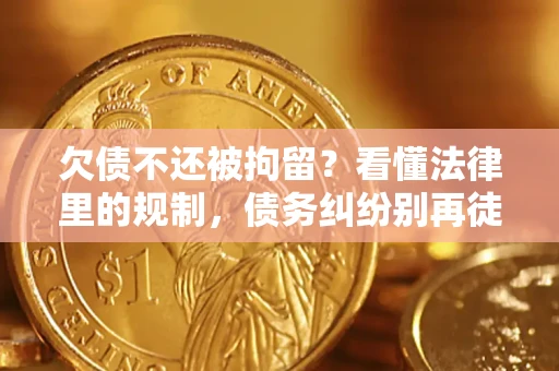 武汉欠债不还被拘留？看懂法律里的规制，债务纠纷别再徒劳奔波