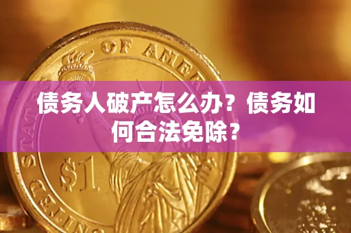 武汉债务人破产怎么办？债务如何合法免除？