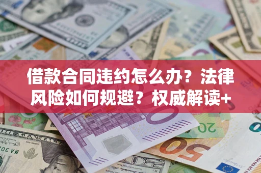 武汉借款合同违约怎么办？法律风险如何规避？权威解读+实用指南