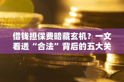 武汉借钱担保费暗藏玄机？一文看透“合法”背后的五大关键陷阱