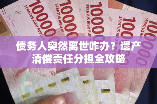 武汉债务人突然离世咋办？遗产清偿责任分担全攻略